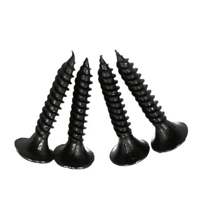 China Matte Black Drywall Nails High Strength Gypsum Board Screws Cross Countersunk Head Self Tapping Screw Ceiling Wall Nails For Woodwork for sale