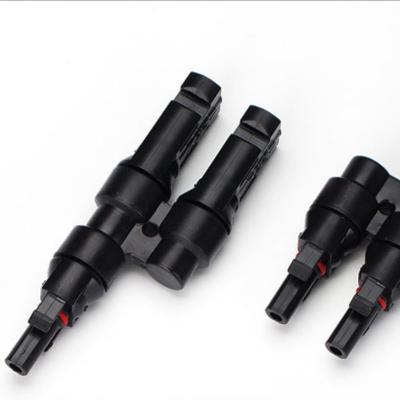 China 2.5/4/6mm2 T2 Connector Solar Connector T2 Branch Hose Fuse Connector T3 T4 T5 T6 PV Cable T-type Branch Plug in Solar Crimp Tools for sale