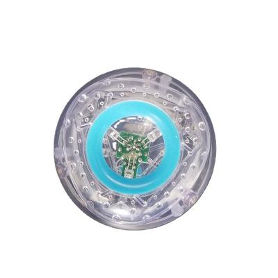 China Hotel LED Floating Ball Light For Pool Party Tub Plastic Waterproof Bath Led Night Lamp for sale