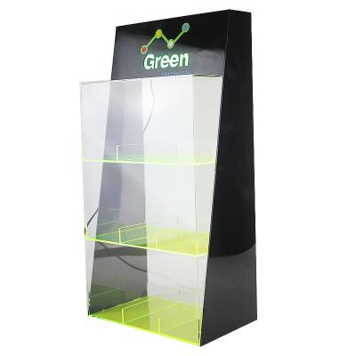 China Eco-friendly TINYA Vape Custom Display Boxes Wholesale Counter Vape Display Packaging for sale