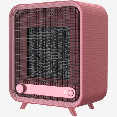 China Household Electric Mini Low Noise Room Fan Heater/Household Portable Space Heater for Office Home Use Heater for sale