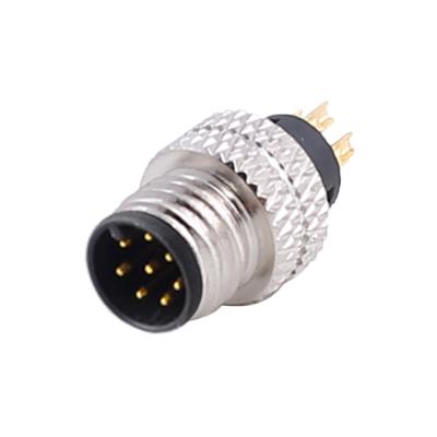 China Good Omens Circular Connector Automotive Pin 3 4 5 6 8 Pins IP67 IP68 M8 Connector For Finished Mount for sale