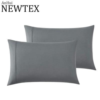 China High Quality Anti-static Microfiber Sublimation Embroidered Pillow Cases For Hotels for sale