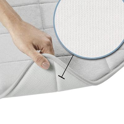 China Sustainable Premium Memory Foam Bathroom Cover, Super Absorbent, Non Slip, Machine Washable And Quick Dry Bath Mat for sale