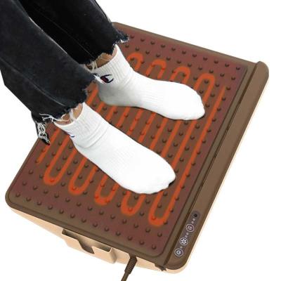 China 2022 Hotel New Arrival Foot Massage Under Desk Foot Rest Plastic Foot Warmer And Cooler For Office And Home for sale