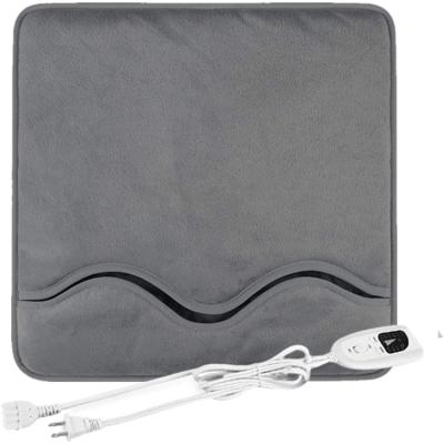 China Low Price Good Quality Washable Comfortable Flannel Customized Foot Warmer Quick Heated Electric Elder Mat for sale