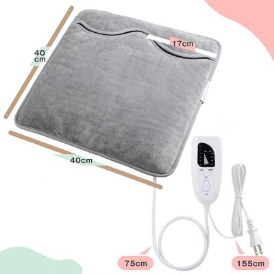 China High quality custom wholesale electric fabric foot heating pad electric ultra soft warmers washable for sale