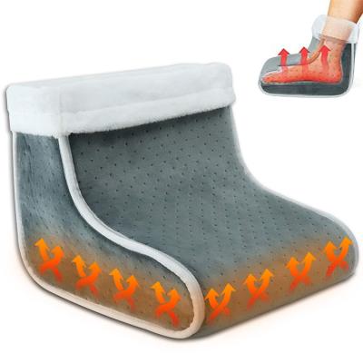 China Hotel Good Price New Product Electric Heating Pad Heated Foot Warmers With Detachable Controller Electrically Heated Shoes for sale