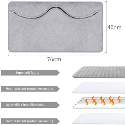 China Physiotherapy Washable Electric Foot Pad Hotel Low Quality Good Quality Heating Warmer Mat for sale