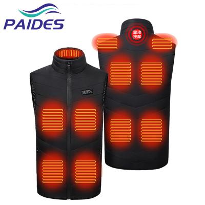 China 2022 Anti-wrinkle Vest Heated Usb Heated Vest Bottom Waist Usb Adjustable Filling Heating Warm Vest Waistcoat for sale