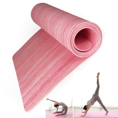 China 2021 Factory New Non-slip Yoga Mat 6mm Yoga Mat Design POE Waterproof Sweat Resistant Yoga Mat With High Quality for sale