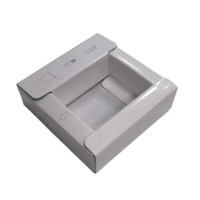 China Recyclable Slotted Boxes For Electronic Chargers Slot Box Custom Mailer Package Kraft Paper Packaging Box for sale