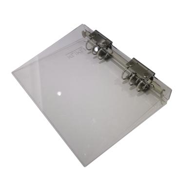 China Acrylic Hanging Folder A4 Plastic Folder PVC Size Office Folder for sale