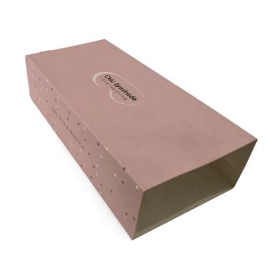 China Recyclable Luxury Eye Mask Drawer Gift Box Sleeping Eye Mask Packaging Box Cover for sale