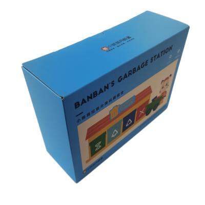 China Custom Gift Boxes Durable Packaging Full Color Print Paper Boxes Logo Printed Gift Boxes For Early Education Toys for sale