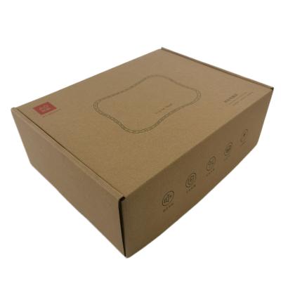 China High Grade Recyclable Electric Heating Reusable Corrugated Bag Packaging Box Kraft Paper Corrugated Box for sale