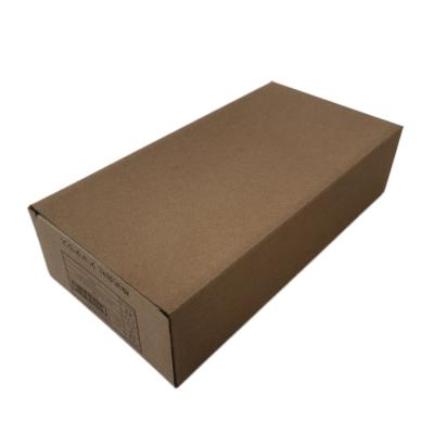 China Recyclable Wholesale Custom Corrugated Kraft Paper Packaging Box Global Package for sale