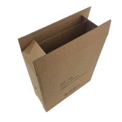 China Recyclable Three-Layer Cardboard Personalized Express Custom Rectangular Square Express Box for sale