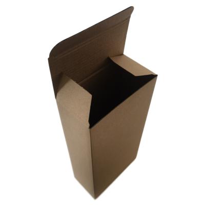 China Sturdy Recyclable Kraft Paper Box Packing Craft Gift Box Factory Shipping Ads Boxes Wholesale for sale