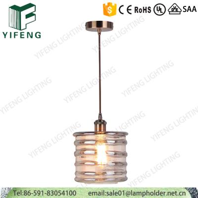 China Industrial Glass Hanging Lighting Glass Pendant Light Vintage Pending Lamp for sale