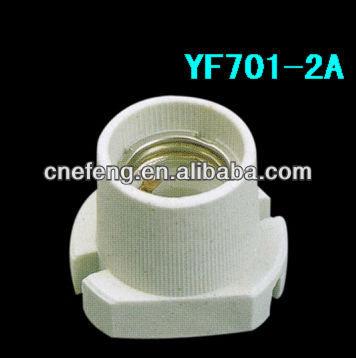 China YF701-2A E27 Screw Porcelain Screw Lamp Socket for sale