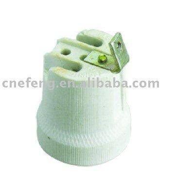 China E27 519B Screw Porcelain Lampholder for sale