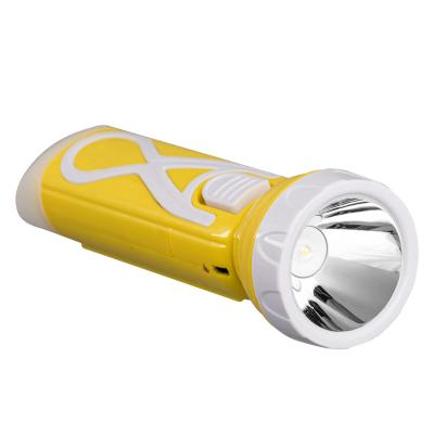 China 2021 hot sale camping solar led flashlight with rechargeable power bank for camping and studying for sale