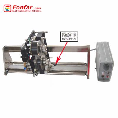 China Date Coding Machine Pneumatic Hot Stamping Date Coding Machine Pneumatic Hot Coding Machine Hot Foil Foil Coder for sale