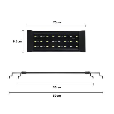 China Fast delivery metal raybow FT30 planted UV bar full spectrum marine led aquarium lights for coral reef light for sale