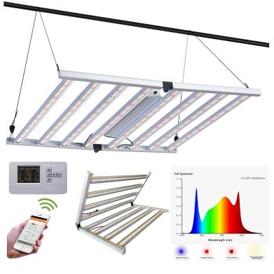 China Seed Planting Full Spectrum Foldable Sulight 600w 720w 800w Watt Indoor Plants Samsung lm301b lm301h Led Grow Light for sale