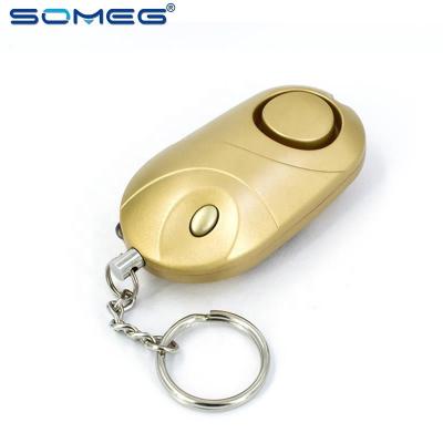 China Emergency Alert Self-Defense Alarm Egg Shape Girl Women Safety Protect Loud Scream Key Chain Emergency Alarm Security Vigilant Staff for sale