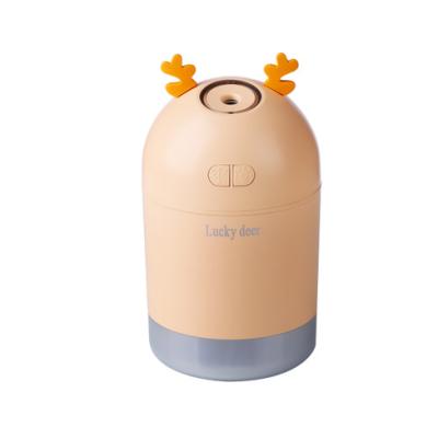 China Lucky Household 400ML Deer Essential Oil Diffuser USB Car Air Humidifier Ultrasonic Mist Maker With LED Light for sale