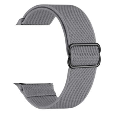 China Soft Sports Nylon Strap for Apple Watch Band 44mm 40mm 38mm 6 5 4 3 SE Watch Bands Adjustable Elastic 42mm and 42mm/44mm/45mm Strap Bands can choose for sale