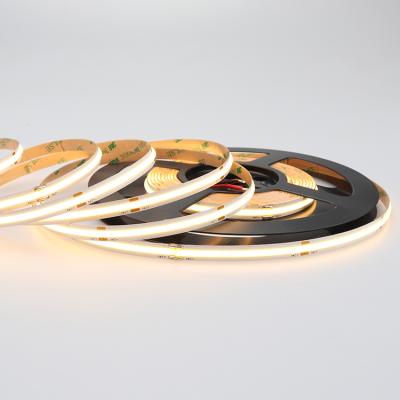 China Desktop flexible cob led strip 12v 24v with 480leds/m led strip light 20m for sale