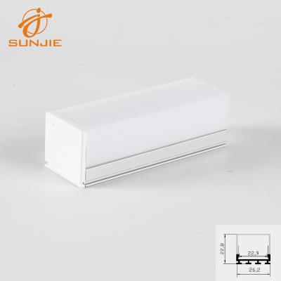 China High Quality Decorations SJ-ALP2618B Surface Mounted LED Aluminum Profile LED Extrusion Decoration Lighting for sale