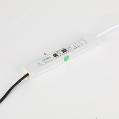 China Waterproof LED Lighting DC24V 45W IP67 LED Power Supply Driver For LED Strip Light for sale