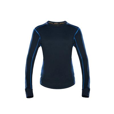 China 2021 outdoor sports long sleeve round neck T-shirt quick-drying lock temperature breathable t-shirt for both men and women MT-2001 for sale