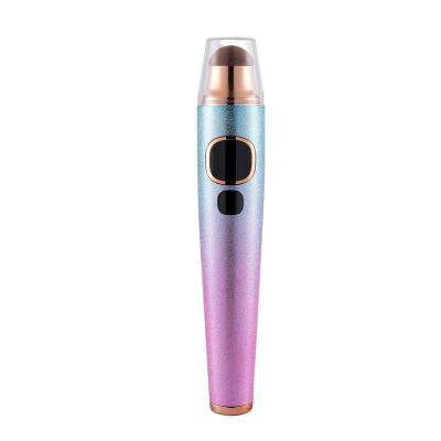 China Skin Tightening Stone Lescolton Mini Pocket Wireless Electric EMS Eye Massager Magic Wand Bian Microfrequency Vibration Eye Massager Pen for sale