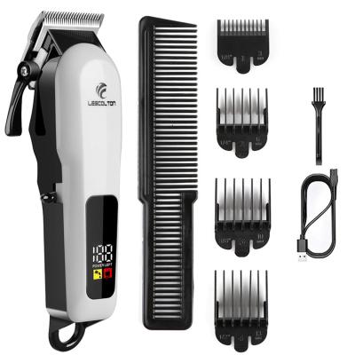 China OEM Rechargeable Hair Trimmer Car Customized Haircut Men Haircut Machine for sale