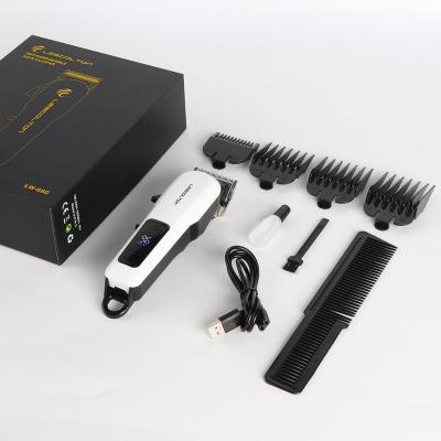 China Wholesale Professional Rechargeable Electric Car Clipper Men Hair Trimmer for sale