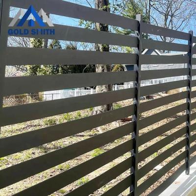 China Easily Assembled Australia Type Aluminum Alloy Slat China Factory Barrier Panel Privacy Fence for sale