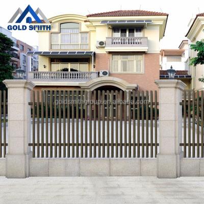 China Modern Design Easily Assembled House Using Fence Panel High Quality Powder Coated Yard Fence for sale