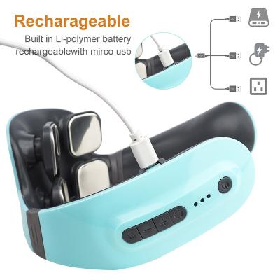 China 100% Full Inspection Rechargeable Hot Sale Electronic Neck Massager N013 Factory From China for sale