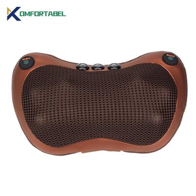 China MP01I Rechargeable Car Home Gunu Back And Neck Shaped Electric Kneading Shiatsu With Massager 4-8 Pillow Rolling Massage Machine For Neck for sale