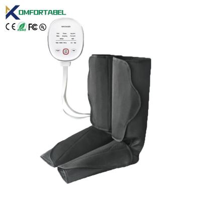 China FM032 Rechargeable 2 in 1 Foot Massager Heated Warmer Velvet E Unisex Hot Selling Electric Foot Leg Massager Gravity for sale