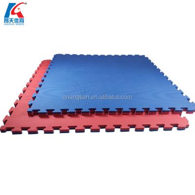 China Waterproof 40mm Flooring Interlocking Arts Mats Taekwondo Mats EVA Foam Puzzle Flooring Material for sale