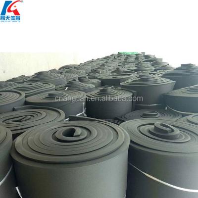 China factory cheap insulation rubber sheet foam roll china rubber insulation tube 9mm 19mm 13mm 25mm for sale