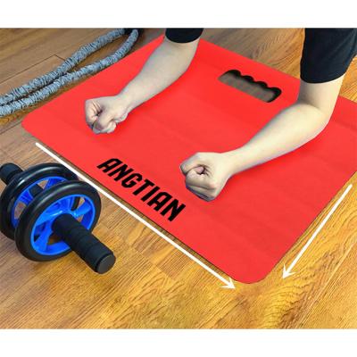 China Custom Yoga Club Factory Workout Knee Pad Thickened Fitness Elbow Board Protective Mat for sale