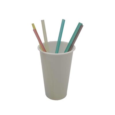 China Modern Colorful Biodegradable Reusable Rice Material Drinking Straws For Cool And Hot Drink for sale