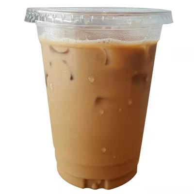 China 100% Biodegradable Biodegradable PLA Clear Cup Disposable Drinks Cold Cup For Juice Beverage Coffee Smoothie Tea for sale